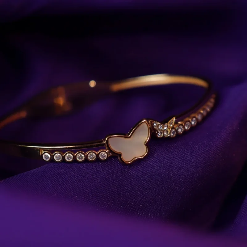 Rose Coated Kada